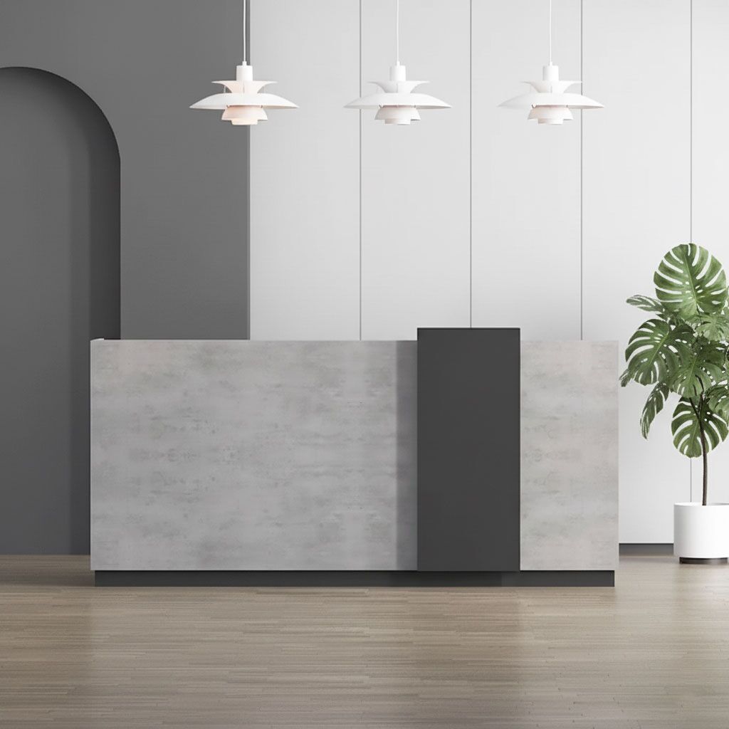 Elegant Front Desk for Dubai Offices