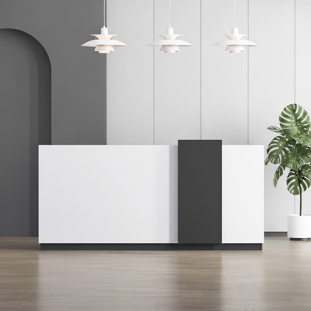 White Elegant Front Desk